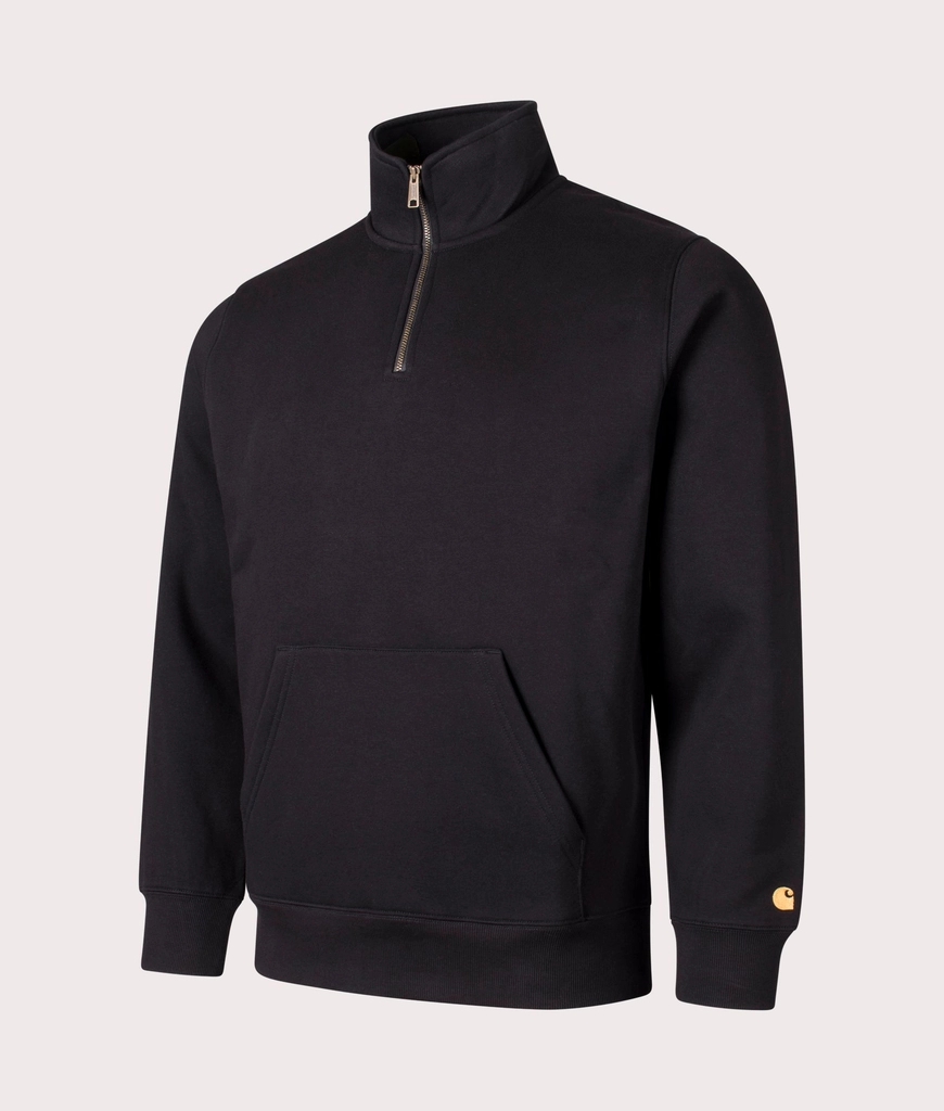 Carhartt WIP Mens Quarter Zip Chase Sweatshirt